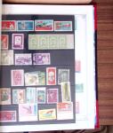 1900-1990, Accumulation de bons timbres, feuilles et