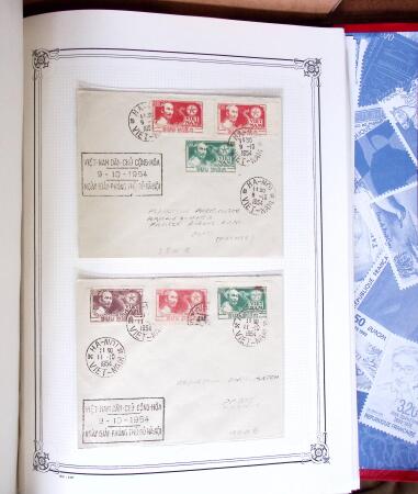 1900-1990, Accumulation de bons timbres, feuilles et