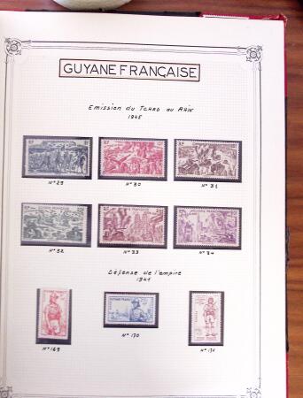 1854-1950, Mint & used assembly incl. French colonies,