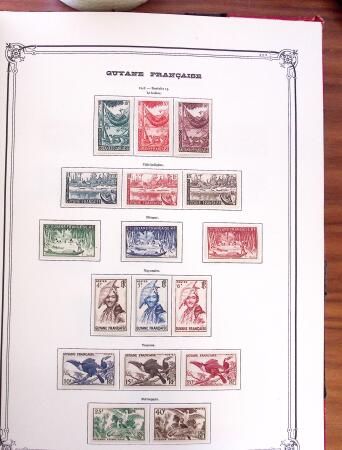 1854-1950, Mint & used assembly incl. French colonies,