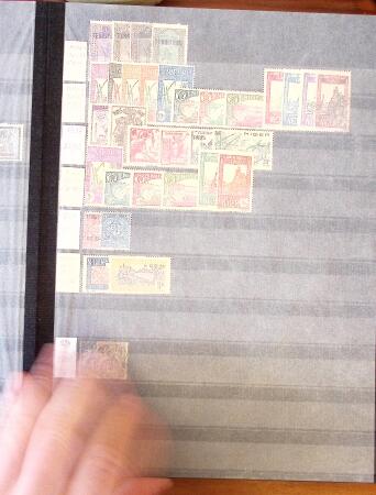1854-1950, Mint & used assembly incl. French colonies,