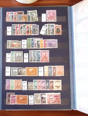 1854-1950, Mint & used assembly incl. French colonies,