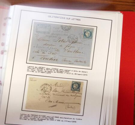 1849-2000, Collection de timbres de France en 3 albums