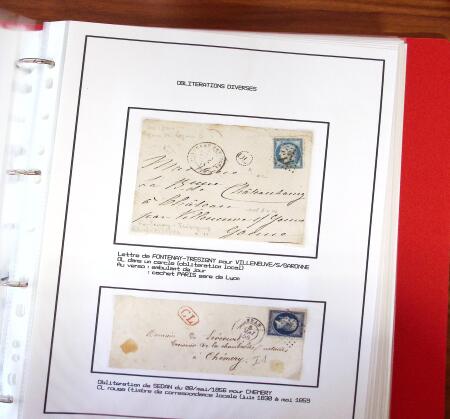 1849-2000, Collection de timbres de France en 3 albums
