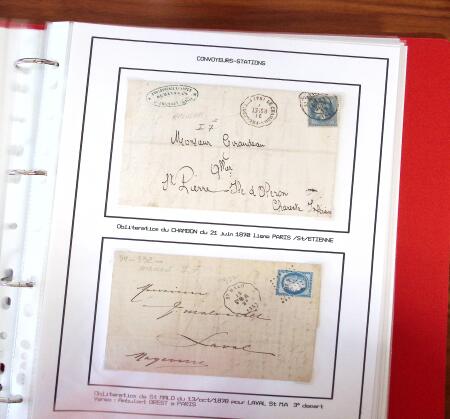 1849-2000, Collection de timbres de France en 3 albums
