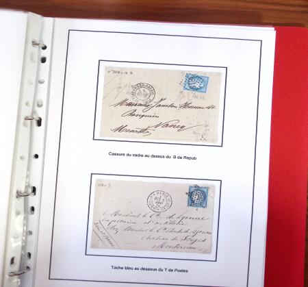 1849-2000, Collection de timbres de France en 3 albums