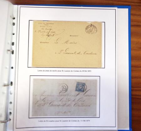 1849-2000, Collection de timbres de France en 3 albums