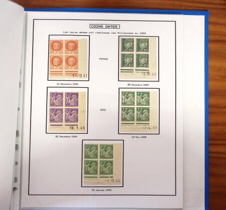 1849-2000, Collection de timbres de France en 3 albums