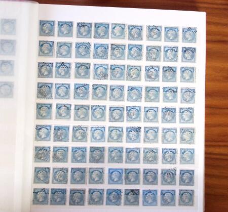 1849-2000, Collection de timbres de France en 3 albums