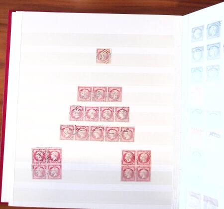 1849-2000, Collection de timbres de France en 3 albums
