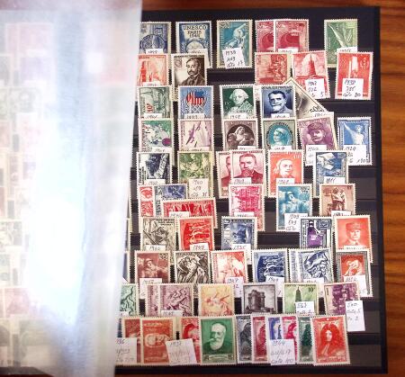 1849-2000, Collection de timbres de France en 3 albums