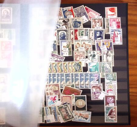 1849-2000, Collection de timbres de France en 3 albums