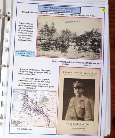 PREMIERE GUERRE MONDIALE, Jolie exposition de CPA sur