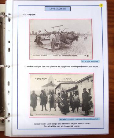 PREMIERE GUERRE MONDIALE, Jolie exposition de CPA sur