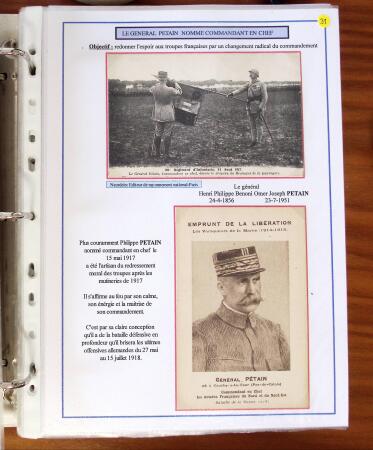 PREMIERE GUERRE MONDIALE, Jolie exposition de CPA sur
