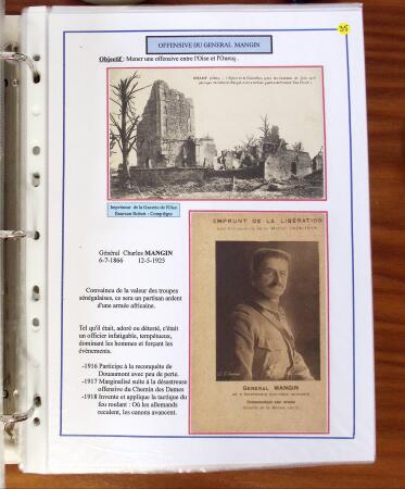 PREMIERE GUERRE MONDIALE, Jolie exposition de CPA sur