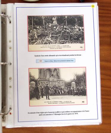 PREMIERE GUERRE MONDIALE, Jolie exposition de CPA sur