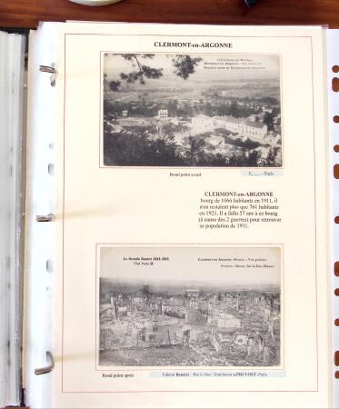 PREMIERE GUERRE MONDIALE, Jolie exposition de CPA sur