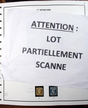 1849-2008, Collection de France en 5 classeurs, avec