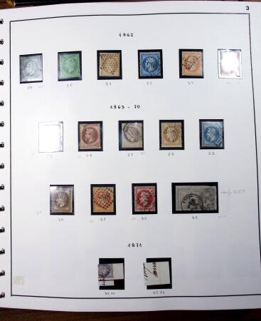 1849-2008, Collection de France en 5 classeurs, avec