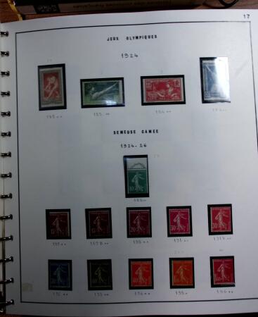 1849-2008, Collection de France en 5 classeurs, avec