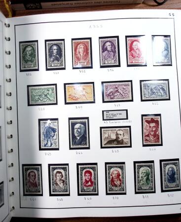 1849-2008, Collection de France en 5 classeurs, avec