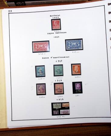 1849-2008, Collection de France en 5 classeurs, avec