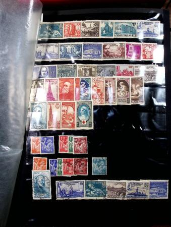 1900-2022, Collection de France en 3 beaux classeurs