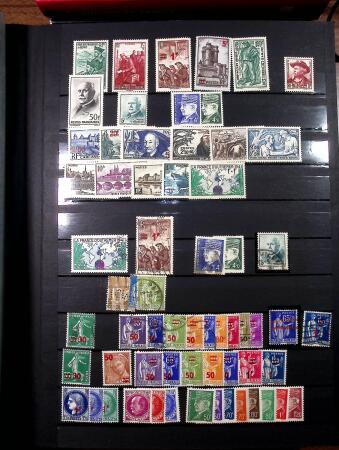 1900-2022, Collection de France en 3 beaux classeurs