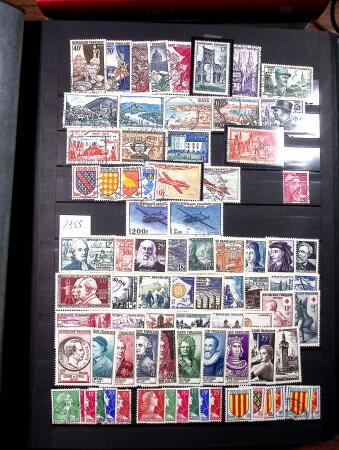 1900-2022, Collection de France en 3 beaux classeurs