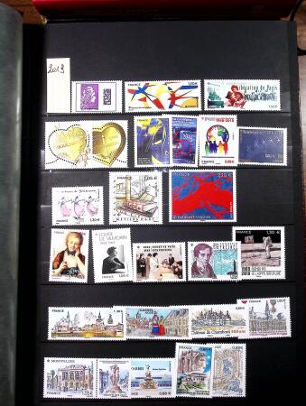 1900-2022, Collection de France en 3 beaux classeurs