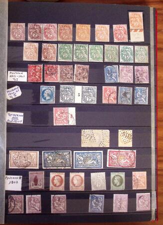 1900-1959, Intéressant ensemble surtout de timbres