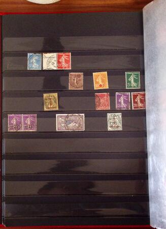 1900-1959, Intéressant ensemble surtout de timbres