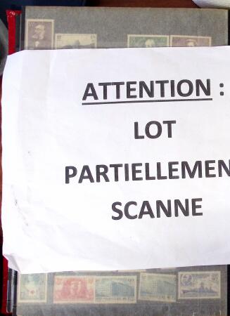 1900-1959, Intéressant ensemble surtout de timbres