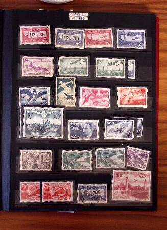 1900-1959, Intéressant ensemble surtout de timbres