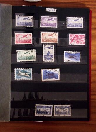 1900-1959, Intéressant ensemble surtout de timbres