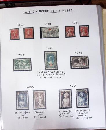 1914-1999, Belle collection en 2 classeurs Safe, sur