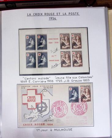 1914-1999, Belle collection en 2 classeurs Safe, sur