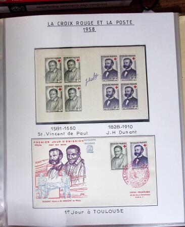 1914-1999, Belle collection en 2 classeurs Safe, sur