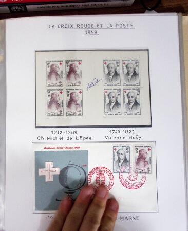 1914-1999, Belle collection en 2 classeurs Safe, sur