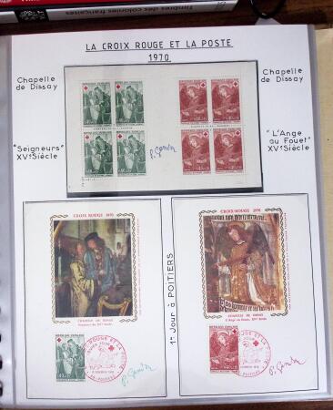 1914-1999, Belle collection en 2 classeurs Safe, sur