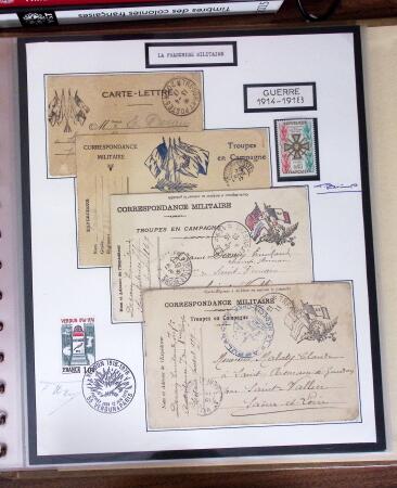 1914-1999, Belle collection en 2 classeurs Safe, sur