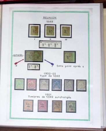 1859-1974, Belle collection avancée en 2 classeurs