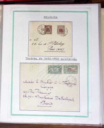 1859-1974, Belle collection avancée en 2 classeurs