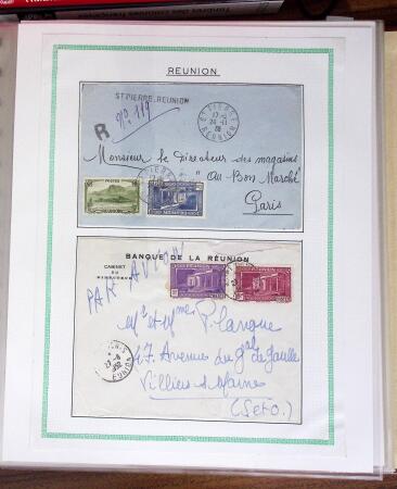 1859-1974, Belle collection avancée en 2 classeurs
