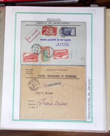 1859-1974, Belle collection avancée en 2 classeurs