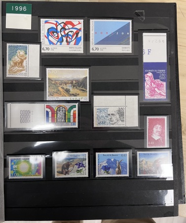1862- 2000, Collection du Monde avec faciale française,