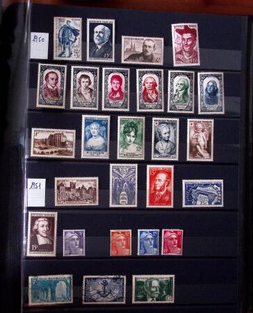 1849-1944, Collection française à réarranger avec