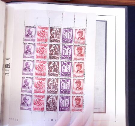 1937-2007, Collection de France, neuve principalement