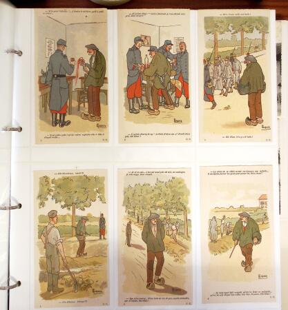 CARTES POSTALES, Collection d'environ 1000 cartes postales
